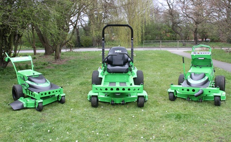 MEAN GREEN MOWERS PURCHASED