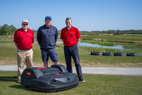 CLUB TURNS TO AUTONOMOUS MOWERS