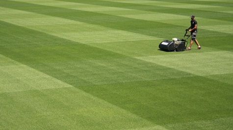 groundsman mow pitch sml