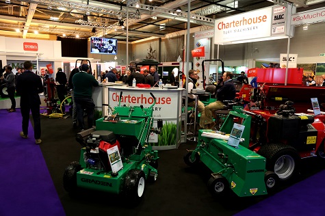 Chaterhouse Turf Machinery's stand